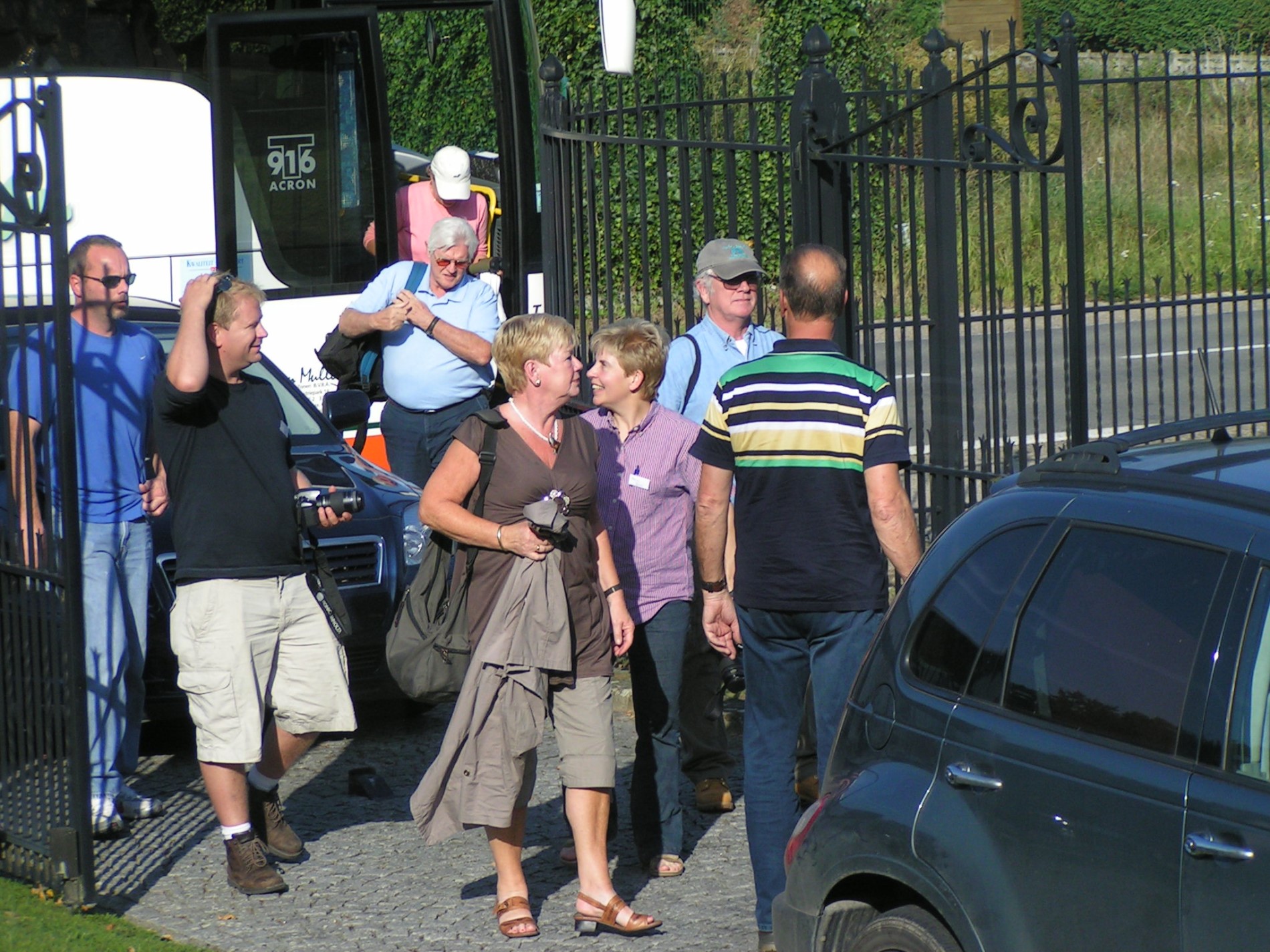 Afstappen bus